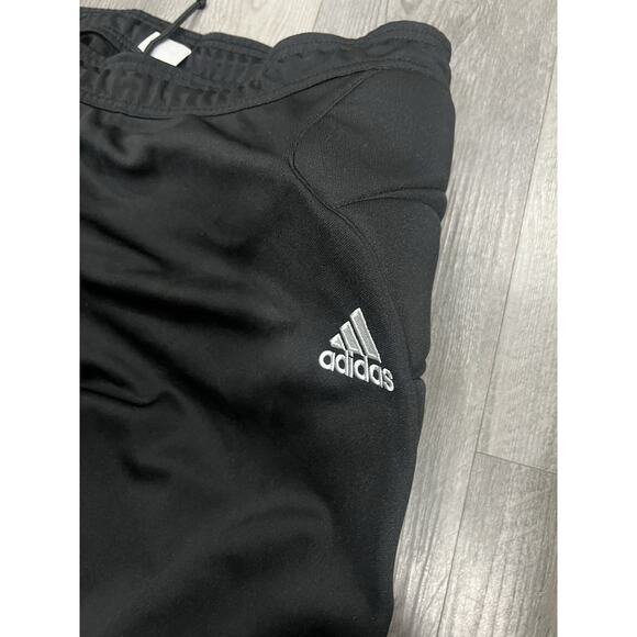 Nike Men’s Padded Soccer Training Pants XL Black Goalkeeper 3/4 Crop - Picture 3 of 5